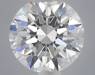 0.49 carat round lab grown diamond E color VS1 clarity