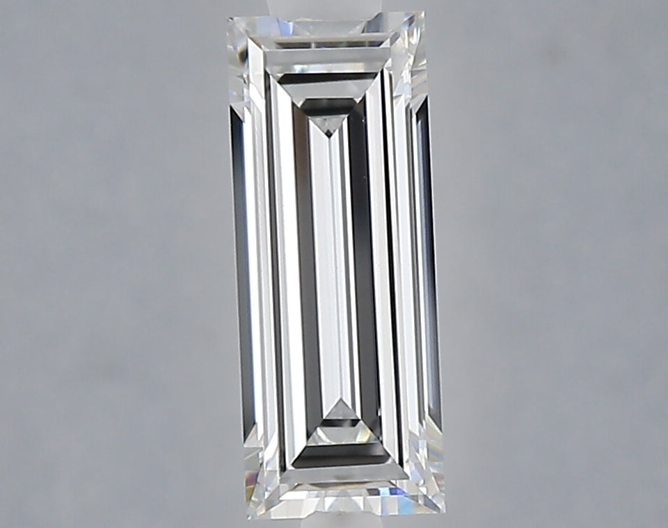 1.05 carat baguette lab grown diamond D color VS1 clarity