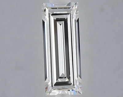 1.05 carat baguette lab grown diamond D color VS1 clarity
