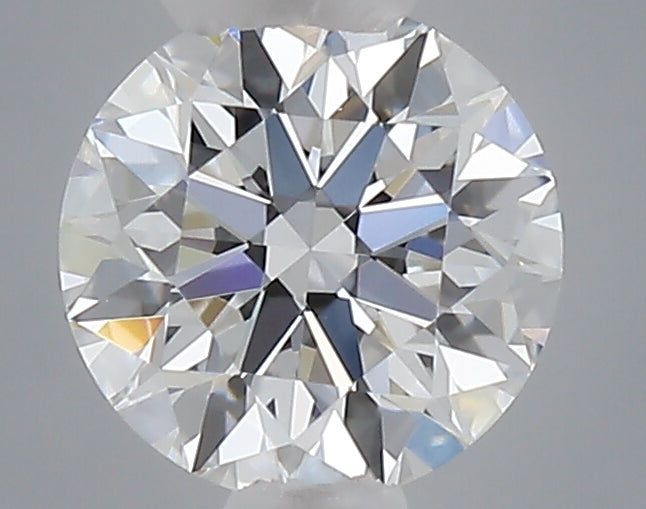 0.34 carat round lab grown diamond D color VVS2 clarity