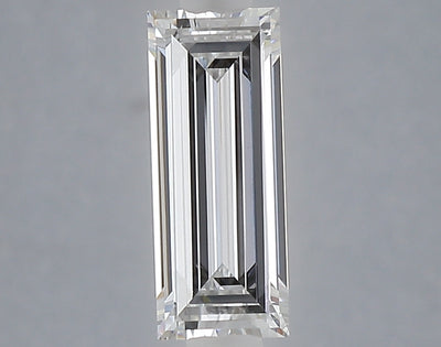 1.05 carat baguette lab grown diamond D color VVS2 clarity