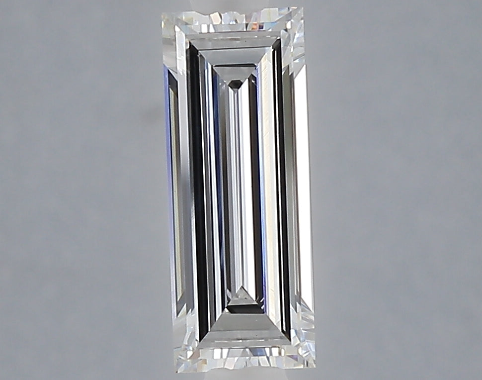 1.06 carat baguette lab grown diamond D color VVS2 clarity