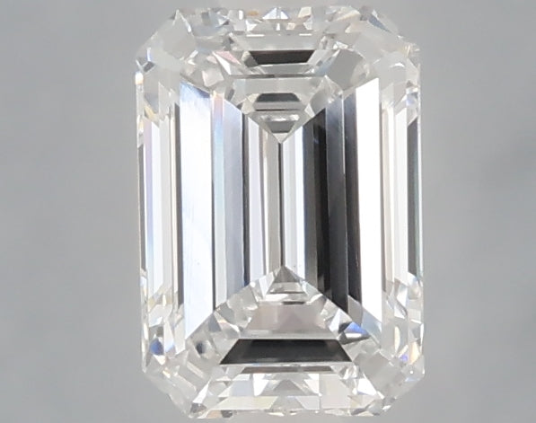 1.02 carat emerald lab grown diamond D color VVS2 clarity