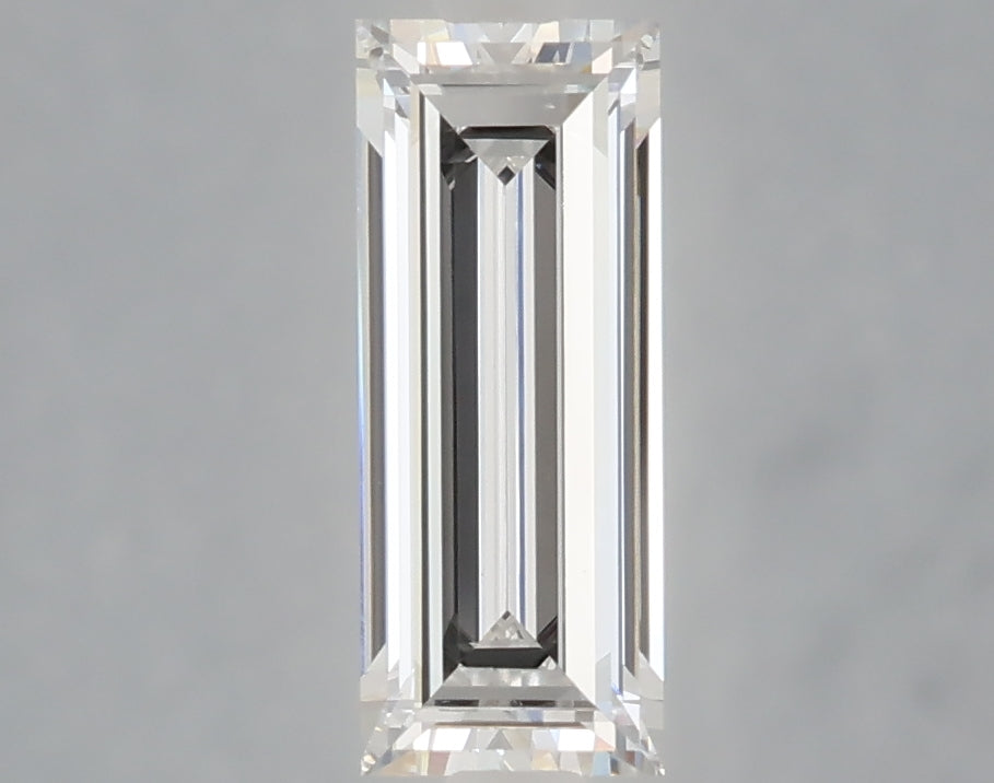 1.04 carat baguette lab grown diamond E color VVS2 clarity