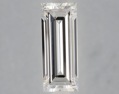 1.06 carat baguette lab grown diamond E color VS1 clarity