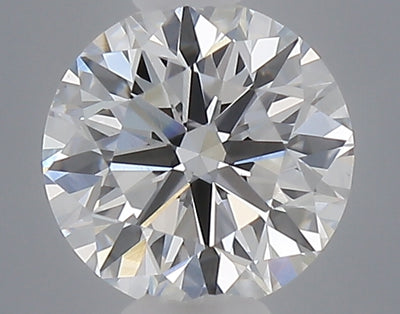 0.34 carat round lab grown diamond D color VS2 clarity