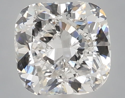 1.01 carat cushion lab grown diamond F color VVS2 clarity