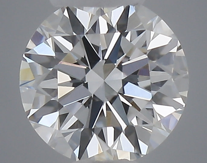 0.24 carat round lab grown diamond E color VVS2 clarity
