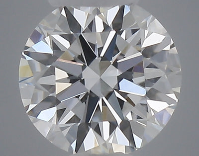 0.24 carat round lab grown diamond E color VVS2 clarity