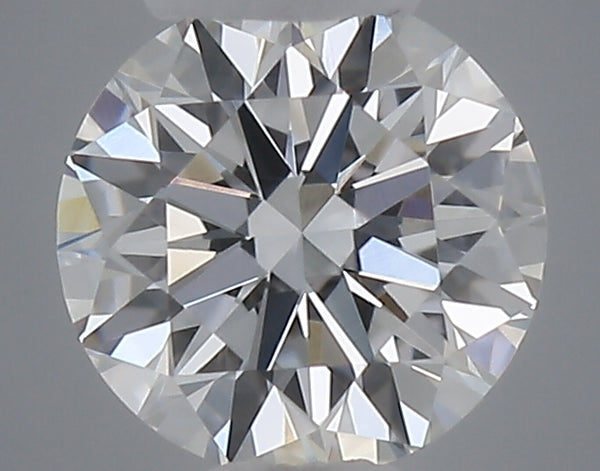 0.24 carat round lab grown diamond E color VVS2 clarity