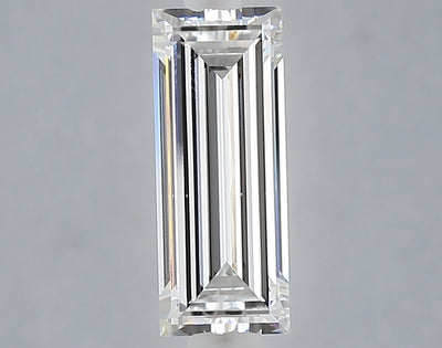 1.04 carat baguette lab grown diamond E color VS2 clarity