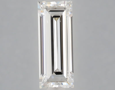 1.01 carat baguette lab grown diamond E color VS1 clarity