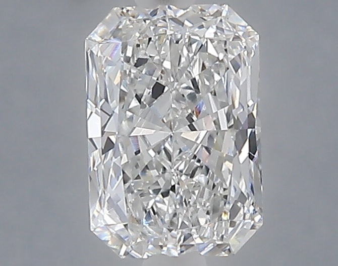 1.04 carat radiant lab grown diamond E color VVS2 clarity