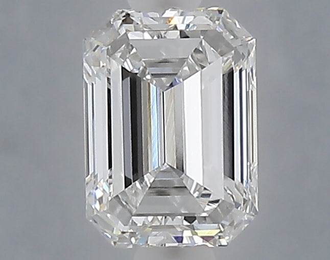 1.03 carat emerald lab grown diamond E color VVS2 clarity