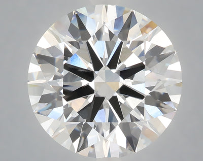 7.06 carat round lab grown diamond F color VVS2 clarity