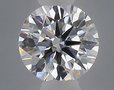 0.24 carat round lab grown diamond D color VVS1 clarity