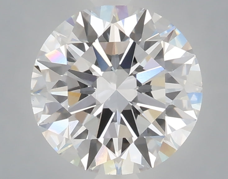 2.20 carat round lab grown diamond E color VVS2 clarity