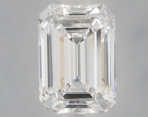 1.01 carat emerald lab grown diamond D color VVS2 clarity