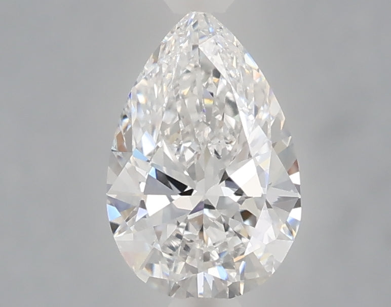 1.04 carat pear lab grown diamond D color VVS2 clarity