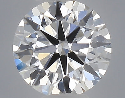 0.34 carat round lab grown diamond D color VS1 clarity