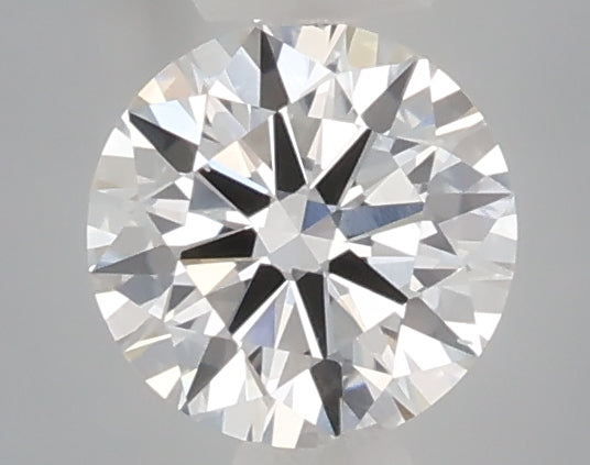 0.34 carat round lab grown diamond D color VS2 clarity