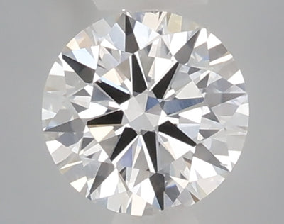 0.34 carat round lab grown diamond D color VS2 clarity
