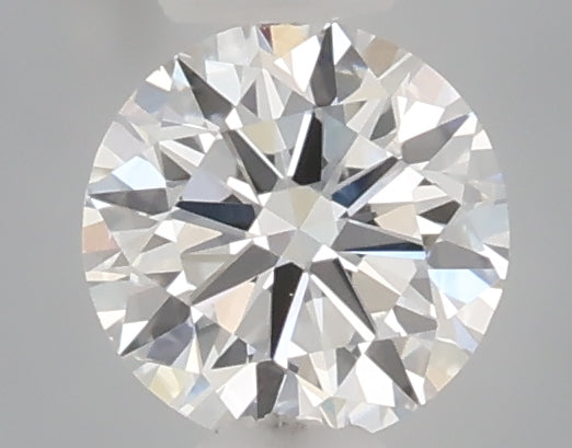 0.35 carat round lab grown diamond D color VVS2 clarity