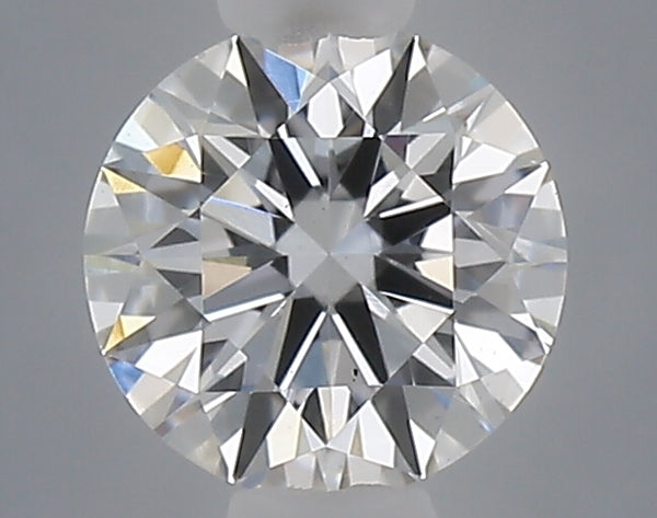 0.35 carat round lab grown diamond D color VVS2 clarity