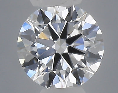 0.35 carat round lab grown diamond D color VS2 clarity