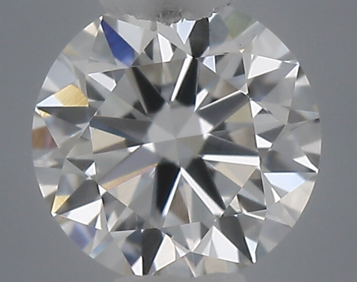 0.24 carat round lab grown diamond E color VVS2 clarity