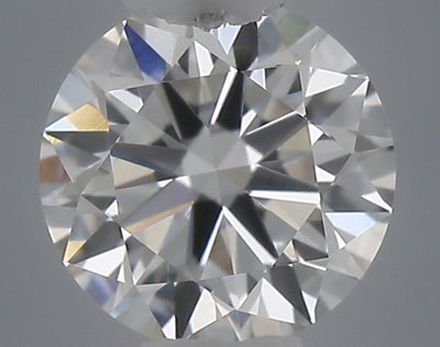 0.24 carat round lab grown diamond E color VVS2 clarity