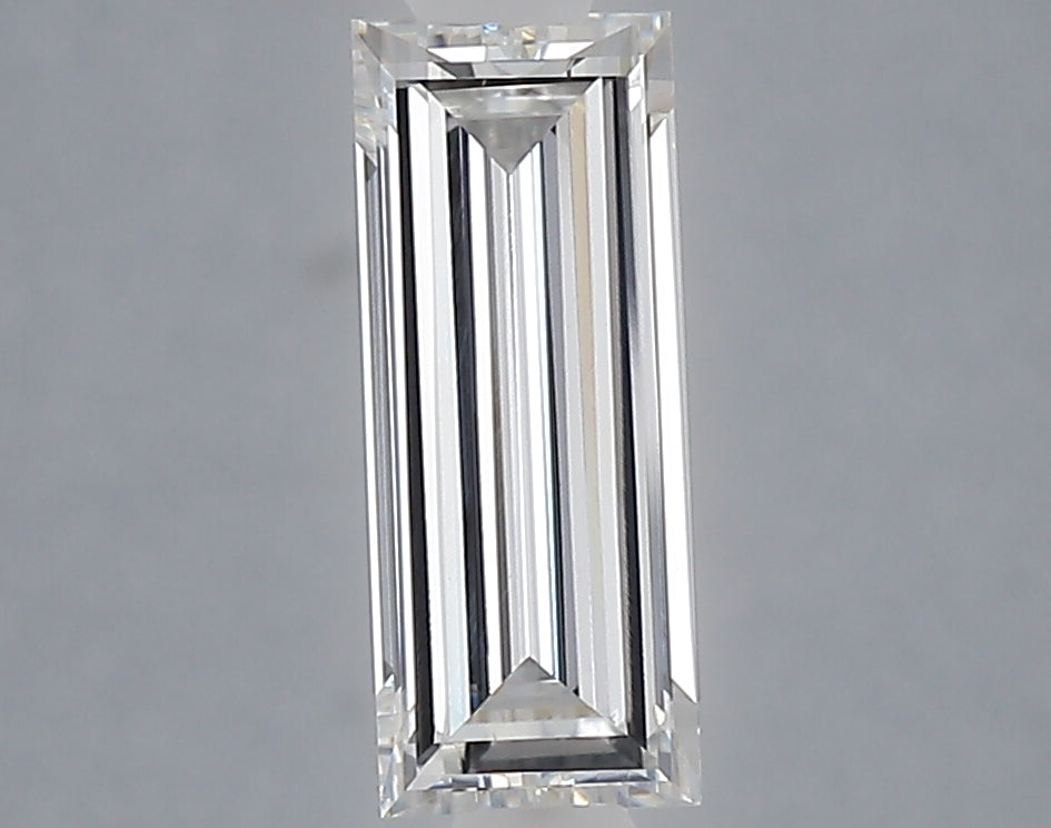 1.04 carat baguette lab grown diamond E color VS1 clarity