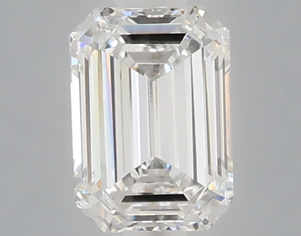 1.06 carat emerald lab grown diamond E color VVS1 clarity