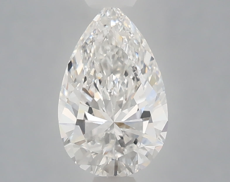 1.03 carat pear lab grown diamond D color VVS2 clarity