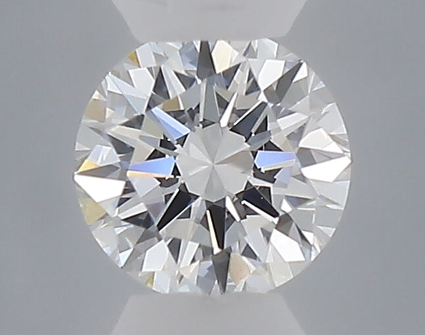 0.24 carat round lab grown diamond D color VVS1 clarity