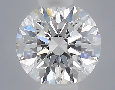 0.35 carat round lab grown diamond D color VVS2 clarity