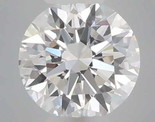 0.24 carat round lab grown diamond D color VVS1 clarity