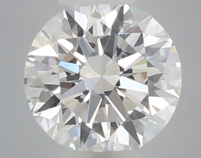 0.24 carat round lab grown diamond D color VVS1 clarity