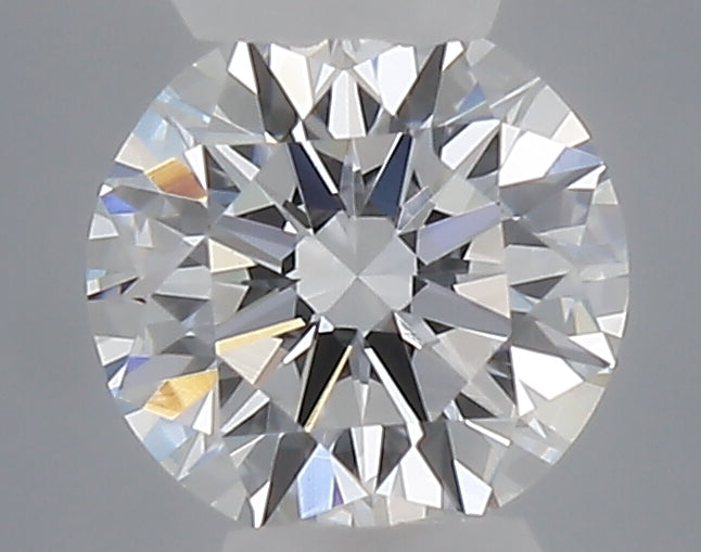 0.24 carat round lab grown diamond D color VVS1 clarity