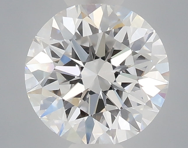 0.54 carat round lab grown diamond D color VVS1 clarity