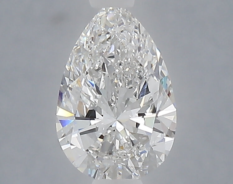 1.02 carat pear lab grown diamond E color VVS2 clarity