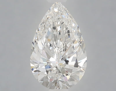 1.10 carat pear lab grown diamond F color VVS2 clarity