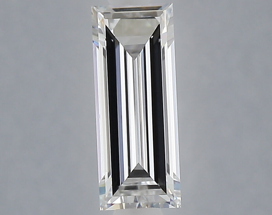 1.00 carat baguette lab grown diamond E color VS1 clarity