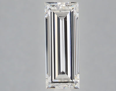 1.05 carat baguette lab grown diamond D color VVS2 clarity