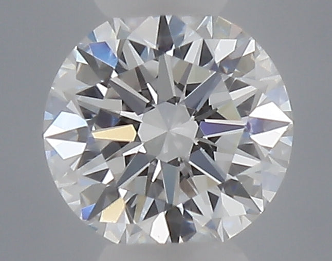 0.24 carat round lab grown diamond D color VVS1 clarity