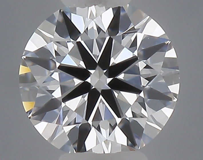 0.31 carat round lab grown diamond D color VVS1 clarity