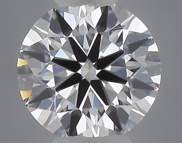 0.31 carat round lab grown diamond D color VVS1 clarity