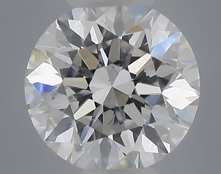 0.34 carat round lab grown diamond D color VS2 clarity