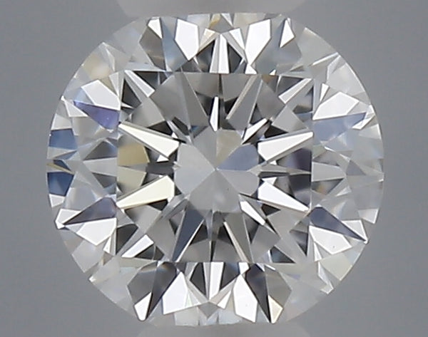 0.24 carat round lab grown diamond D color VVS2 clarity
