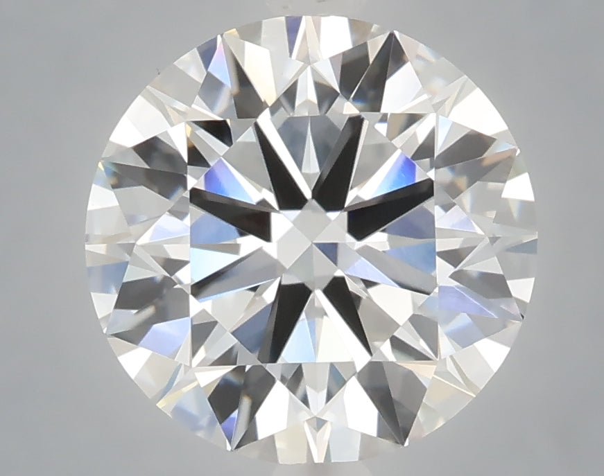 3.51 carat round lab grown diamond E color VVS2 clarity